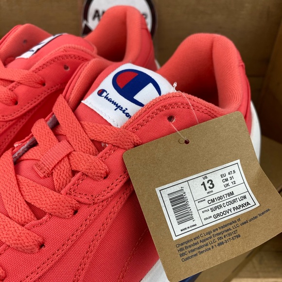 *SOLD* NEW Men’s Champion Super Court Sneakers - Picture 10 of 10